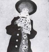 Egon Schiele Portrait of gertrude schiele oil painting